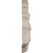 Ekena Millwork 16"W x 8 7/8"H x 1 1/2"P Shell Center Onlay ONL16X08X01SH - alternate 2